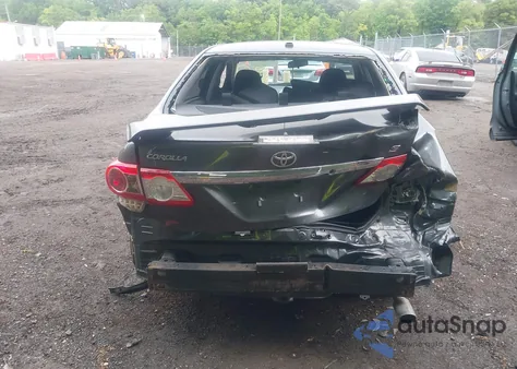 2011 Toyota Corolla S from USA, damaged, VIN 2T1BU4EE3BC695141